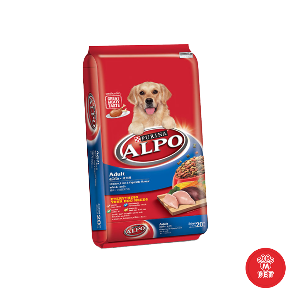 Manoon Pets Shop Alpo Dog food Adult 20 kg.