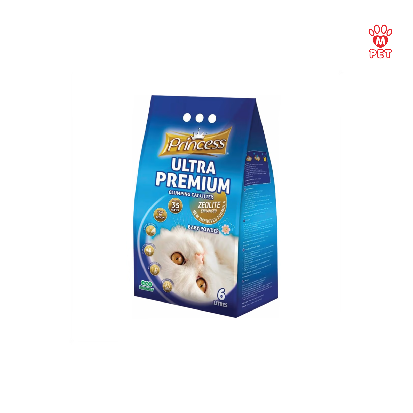 Manoon Pets Shop Ultra premium Zeolite Cat Littre Soap 6L.